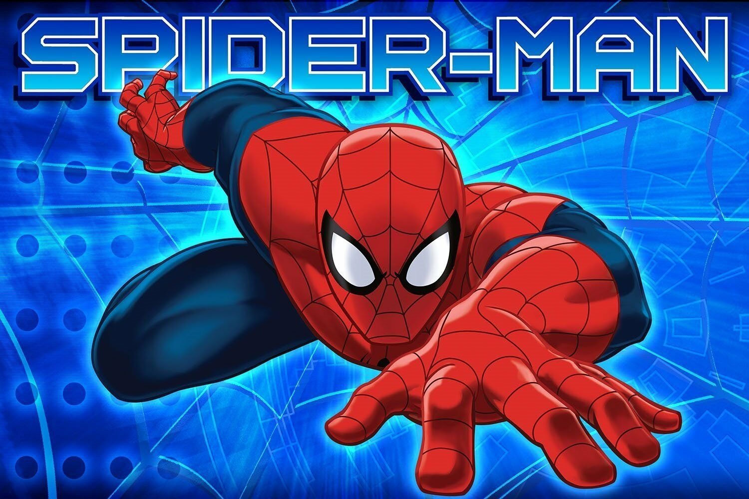 Licensed Disney Marvel Ultimate Spider Man Web Bath Memory Foam Mat 16 x 24 Inch