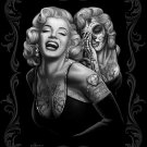 Licensed DGA Marilyn Monroe Royal Plush Queen Size Blanket Smile Now Cry Later