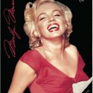 Licensed Marilyn Monroe Red Dress Double Sided Sherpa Queen Size Blanket Blonde