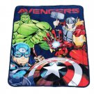 Disney Marvel Avengers Iron Man,Thor, and Captain America Sherpa Baby Blanket