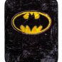Licensed DC Comics Batman Emblem Dark Knight Plush Baby Size Soft Blanket