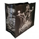 DGA Day of the Dead Art Shopping Tote Bag Reusable Lovers Ride Or die Motorcycle
