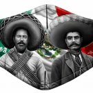 DGA Day of the Dead Mexico Villa/Zapata Rockabilly Face Mask w/4 Filter Pack
