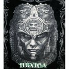 DGA Day of the Dead Aztec Warrior Calendar Thick Soft Queen Size Blanket Mexica