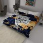 Solaron Classic Crouching Blue White Tiger Korean Style Mink King Size Blanket