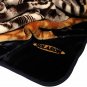 Solaron Classic Crouching Blue White Tiger Korean Style Mink King Size Blanket