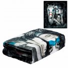 DGA Day of The Dead Native American Princess W/Horse Queen Soft Thick Blanket
