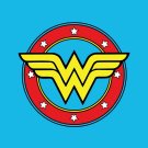 DC Comics Licensed Wonder Woman Shield Logo Thick Micro Sherpa Throw Blanket