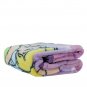 Disney Peter Pan Tinker Bell Purple/Pink Royal Plush Baby Size Blanket Thinkland