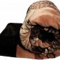 Solaron Original Bald Eagle Korean Mink Soft Plush King Size Blanket Black