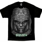 DGA Day of the Dead Chicano Art Mexica Aztec Men's David Gonzales T Shirt