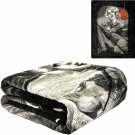 DGA Marilyn Monroe Rockabilly Pinup Eye Candy Lightweight Queen Size Blanket