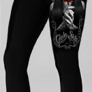DGA Angels Day of the Dead Rockabilly Chola Style Women's Stretchable Leggings