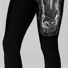 DGA Angels Day of the Dead Rockabilly Virgin Mary Women's Stretchable Leggings