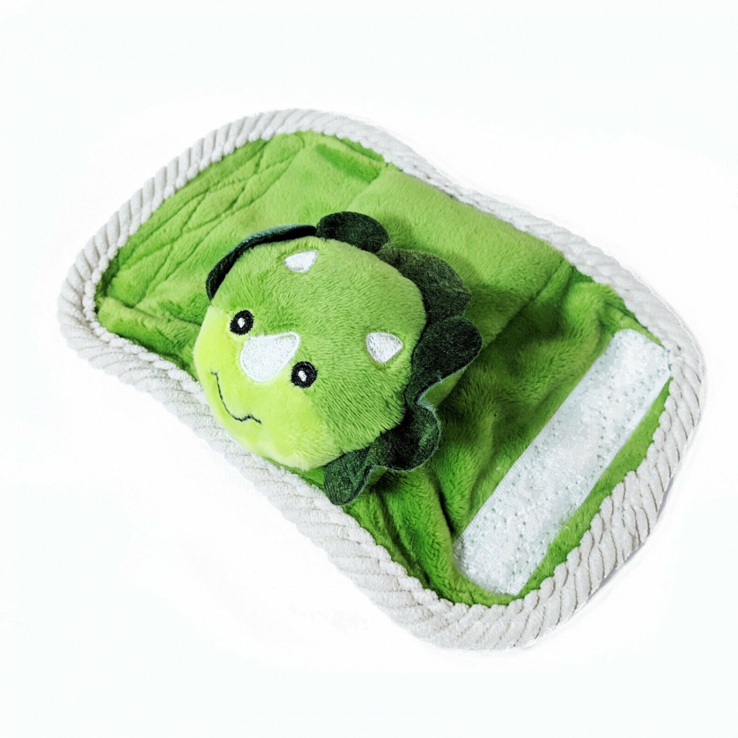 TychoTyke Baby Travel Car Seat Dinosaur Seat Belt Covers Green with