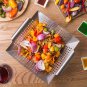 Best Vegetable Grill Basket Grill Pan - Set of 2 - Outdoor BBQ Accessories Tools Smoker Pan