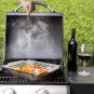 Best Vegetable Grill Basket Grill Pan - Set of 2 - Outdoor BBQ Accessories Tools Smoker Pan