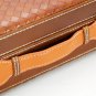 Cohiba Leather Travel Humidor Handbag Case Cedar Wood with Humidifier and Hygrometer