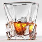 Crystal Whiskey Rocks Glass 300ml, Old Fashioned Glass Tumbler