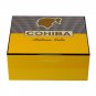 COHIBA Cedarwood Lined Cigar Humidor Case, Ashtray, Cutter Gift Box Set