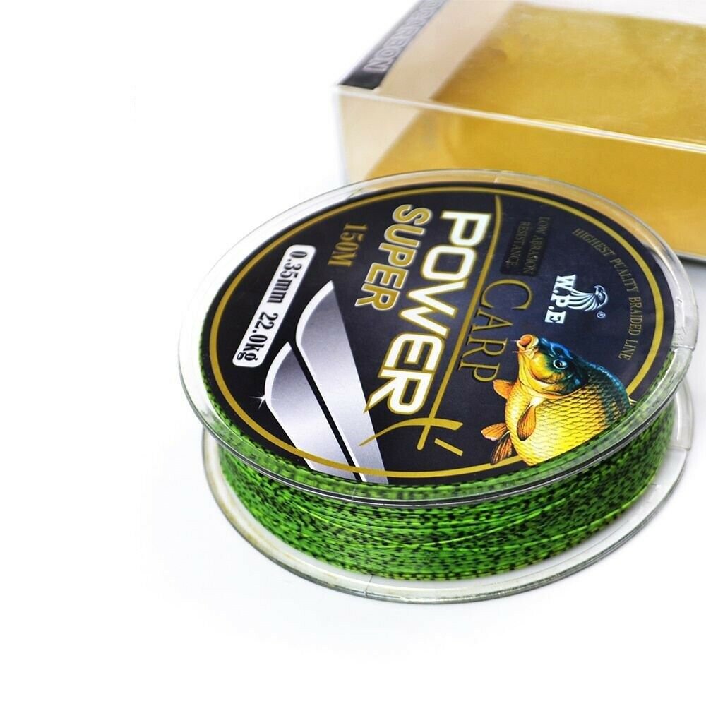 Carp Fishing Line Fluorocarbon Coating Fast Sinking Wire Lake River Fish 1041KG