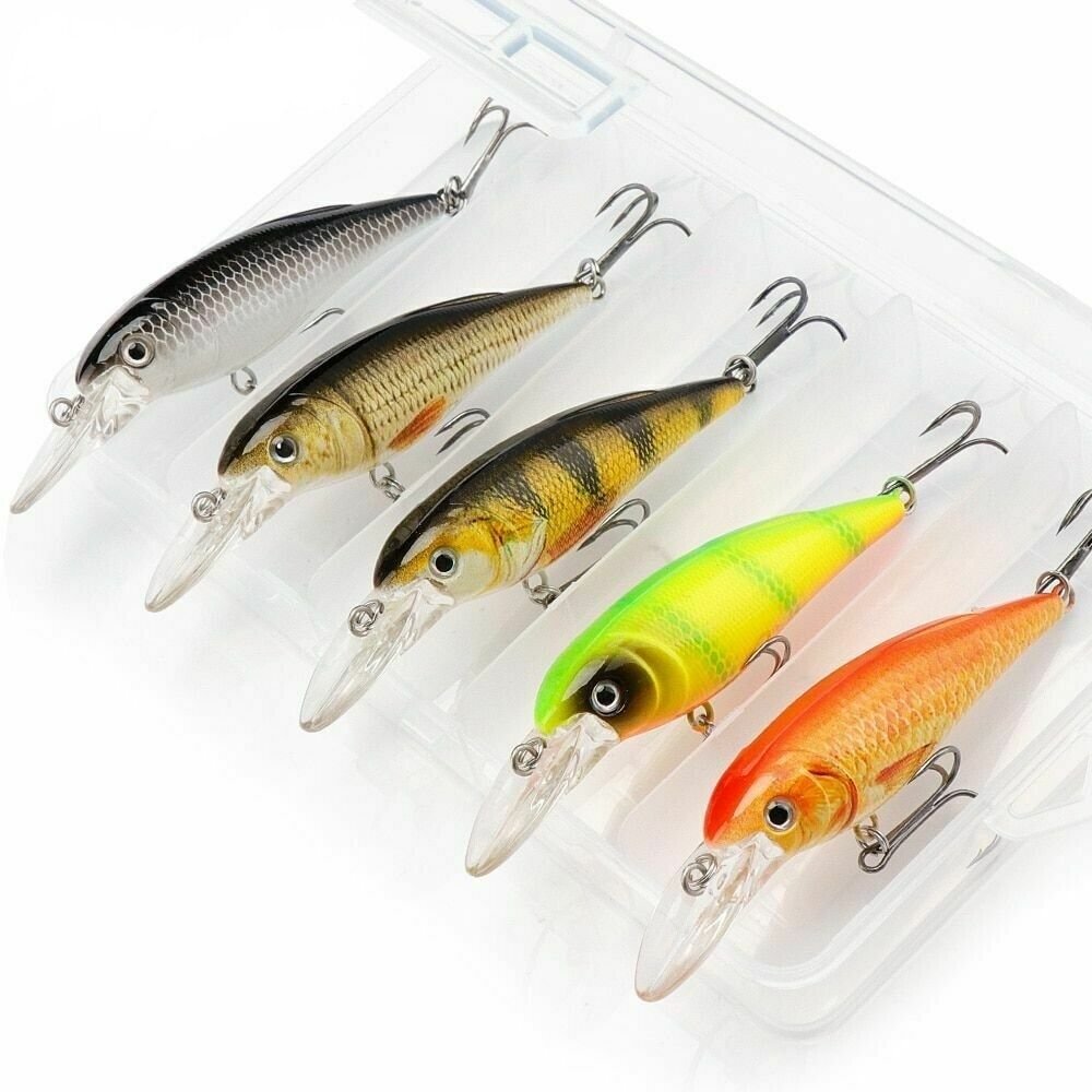 Fishing Lures Minnow Set Artificial Baits Floating Crankbaits