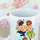 STATE AUBURN DOODLE WHITE MUG