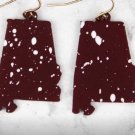 ALABAMA SPLATTER EARRINGS
