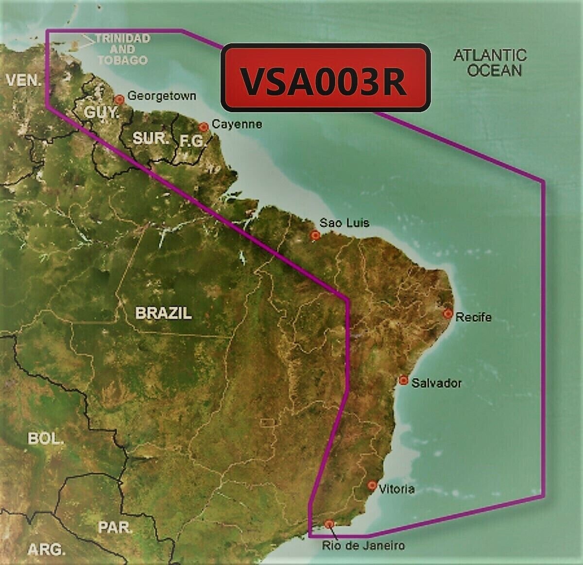 VSA003R BlueChart G2 MARINE GPS MAP micro SD/SD FOR GARMIN GPS