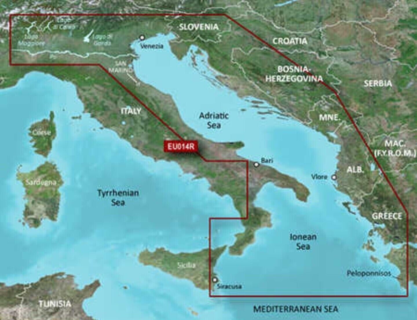 Garmin BlueChart G2 VEU014R Navigation Maps SD / MicroSD card