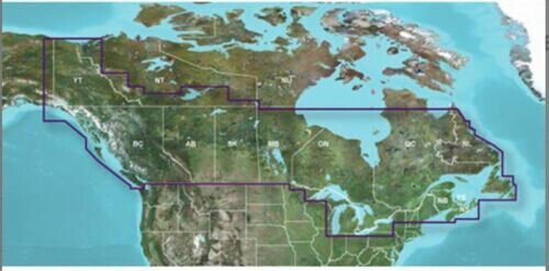 Canada LakeVu HD Ultra Lake GPS Maps LCA100F for compatible ChartPlotters