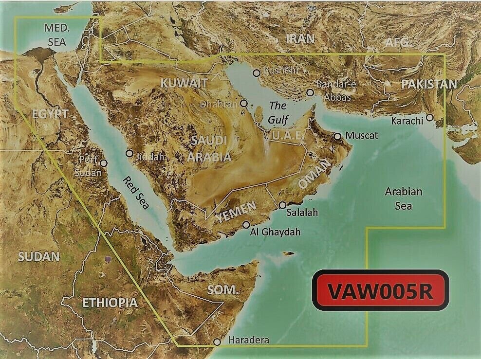 VAW005R BlueChart G2 MARINE GPS MAP micro SD/SD FOR GARMIN GPS