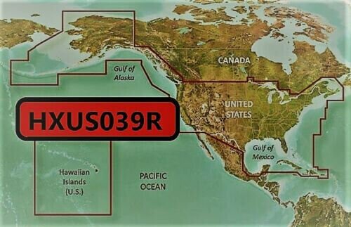 HXUS039R BlueChart HD G2 MARINE GPS MAP FOR GARMIN GPS/SOUNDER on micro SD/SD