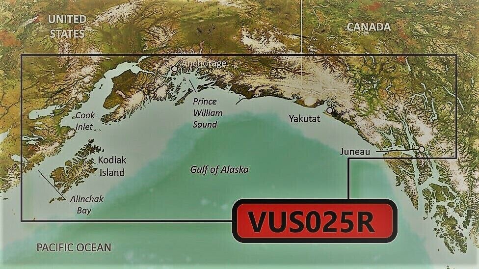 VUS025R BlueChart G2 Vision MARINE GPS MAP micro SD/SD FOR GARMIN GPS/SOUNDER