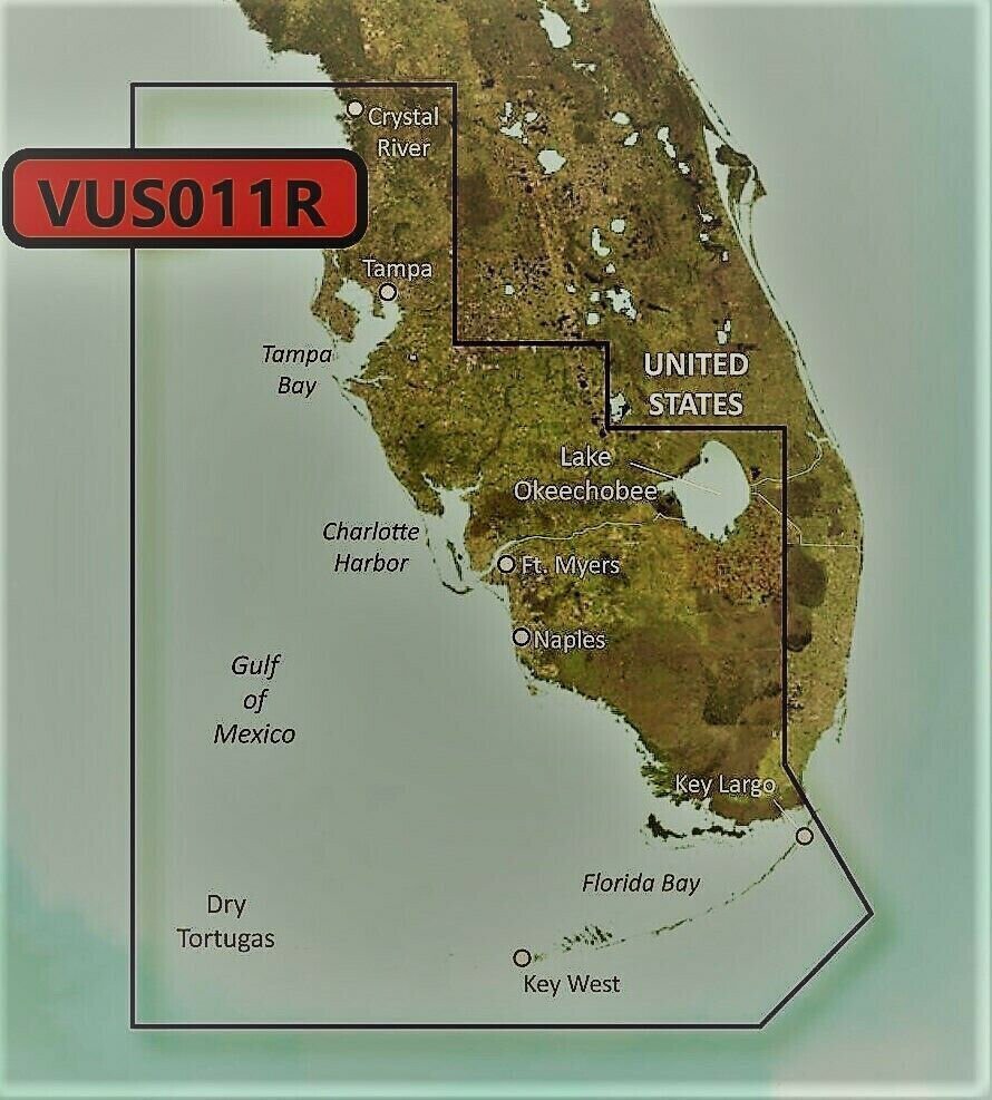 HD VUS011R BlueChart G2 Vision MARINE GPS MAP micro SD/SD FOR GARMIN GPS/SOUNDER