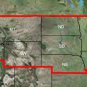 TOPO US 24K NORTH CENTRAL microSD / SD Map Card incl. ID IA MN MT NE ND SD WY