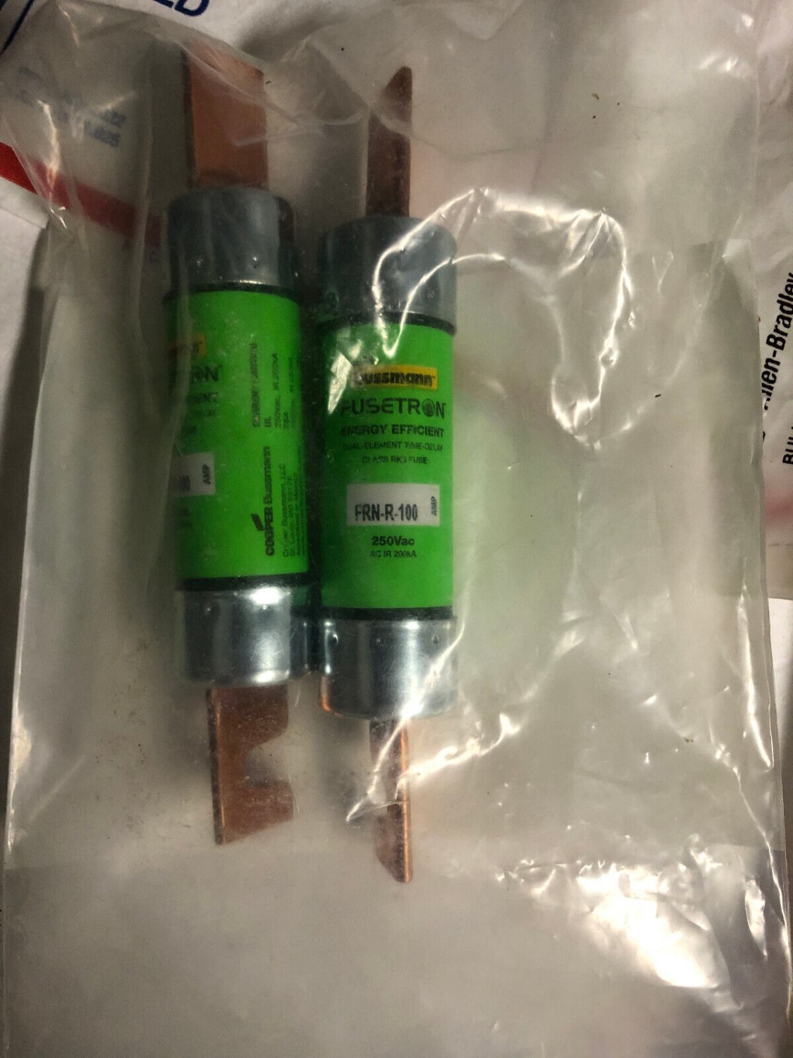 Bussman - FRN-R-100 100A, 250V, Time Delay Fuse Class Rk-5