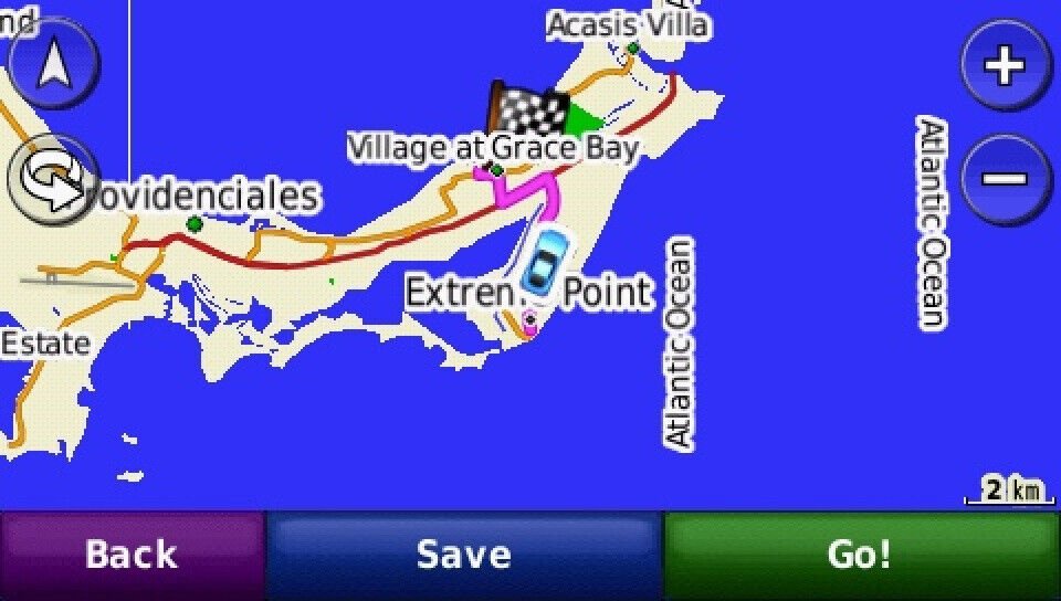 Turks & Caicos GPS Map for Garmin Devices Micro SD Card