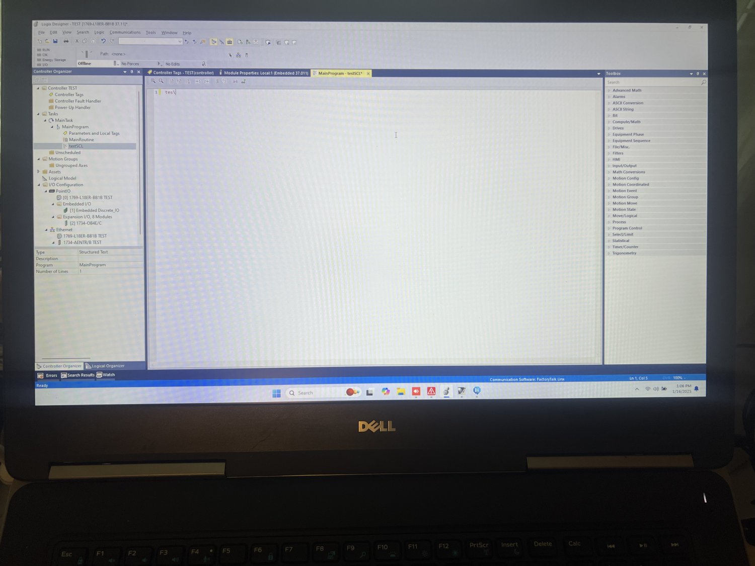 Industrial Automation Laptop for PLC Programming â RSLogix, SolidWorks, Rockwell, Siemens