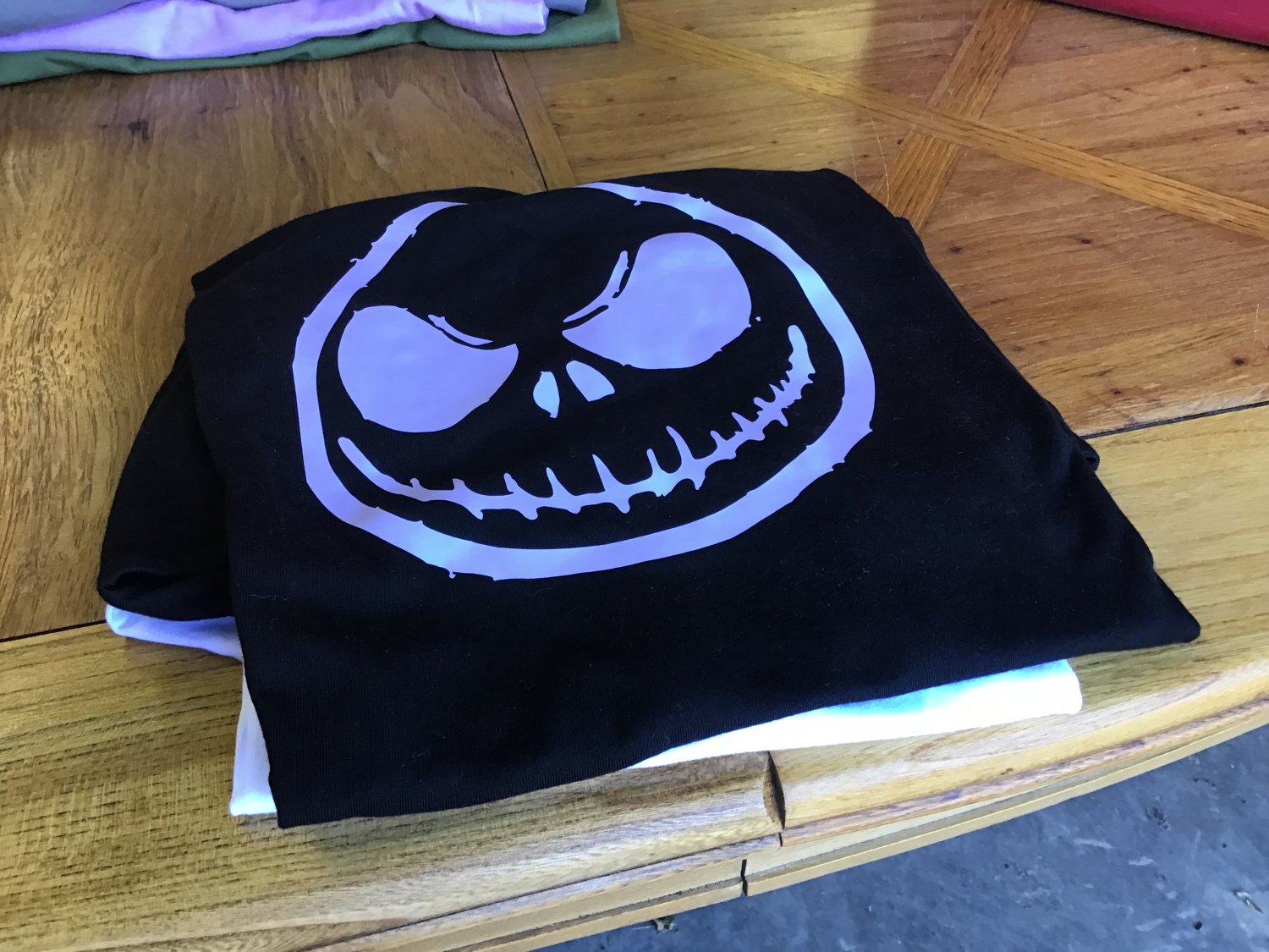 Nightmare before Christmas skull face
