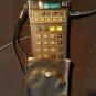 FREESHIP WORKING Omron 88M Fluorescent Display Calculator w/Case Japan 1970's
