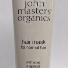 John Masters Organics Hair Mask For Normal Hair With Rose & Apricot 5 oz Sealed John Masters Organics Hair Mask For Normal Hair With Rose & Apricot 5 oz Sealed