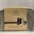 John Masters Organics Essential Travel Kit for Dry Hair - Shampoo, Conditioner, Treatment, Oil