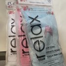 T.TAiO relax Hair Towel - Set of 3 - White, Pink, Blue