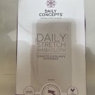 Daily Concepts Daily Stretch Wash Cloth for Exfoliation New