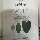 Daily Concepts Daily Leaves of Life Silicone Scrubber Set - Face, Body, Feet
