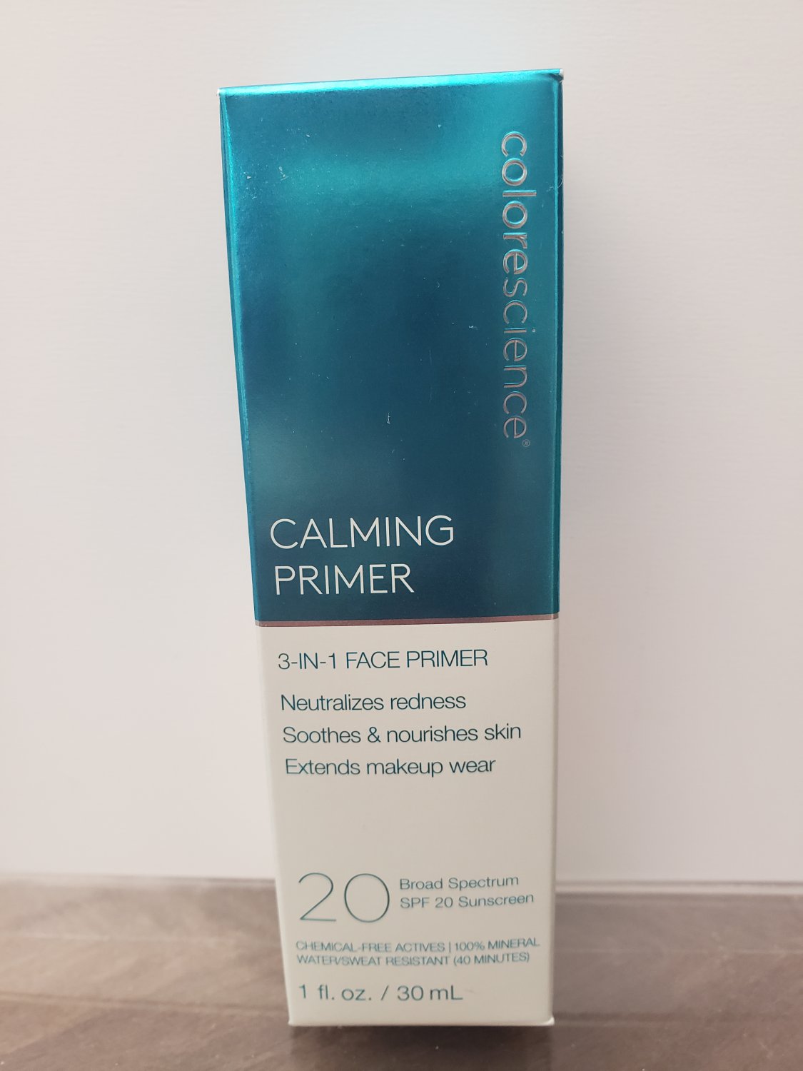 colorescience Calming Perfector Primer -SPF 20 -3in1 FACE PRIIMER - 1oz NEW
