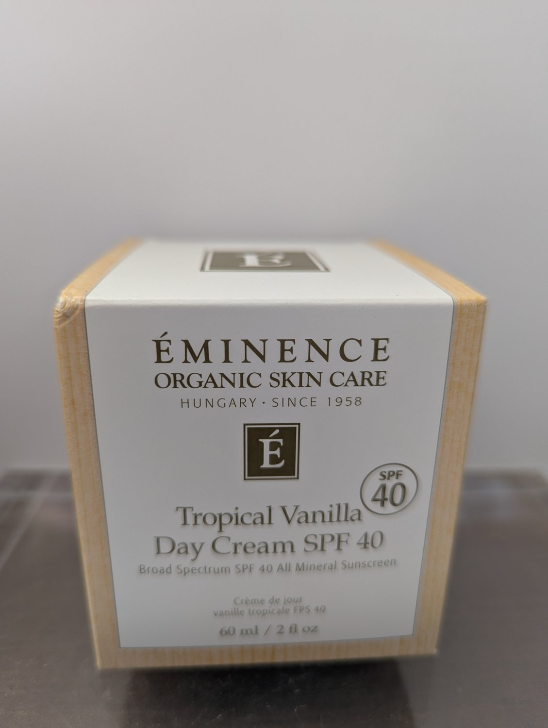 Tropical Vanilla Day Cream SPF 40 2 oz