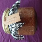 Chocolate almond oatmeal body scrub