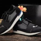 BALENCIAGA LEATHER SHOES FOR MEN AND WOMEN SNEAKERS